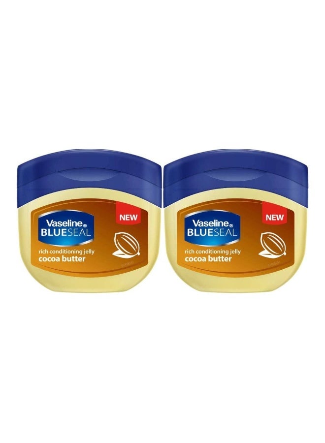 Vaseline Rich Conditioning Jelly Cocoa Butter(Pack Of 2) (100ml) - Image 1
